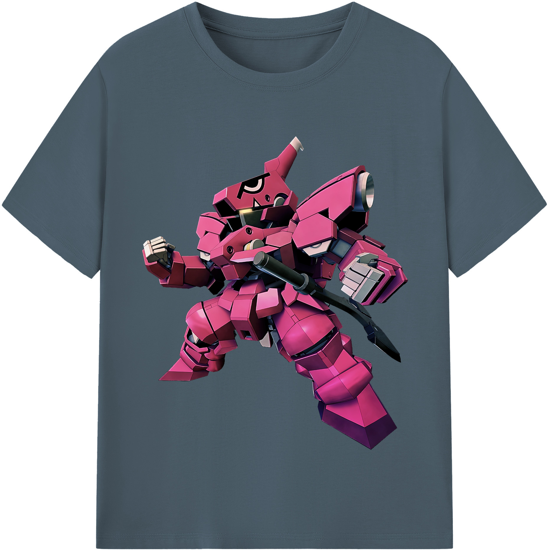 （画像用） 機動戦士ガンダム Mobile Suit Gundam 綿100％半袖Tシャツ（フロントプリント）